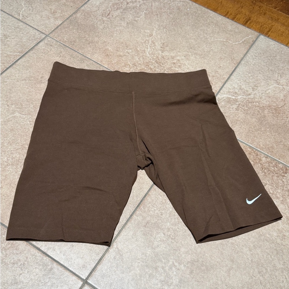 Nike Chocolate Brown Athletic Shorts